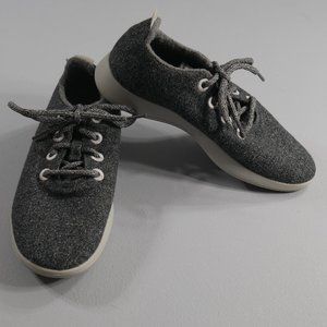 Allbirds Gray Wool Runners Sneakers Superfine Merino Wool Shoes Womens Size 8